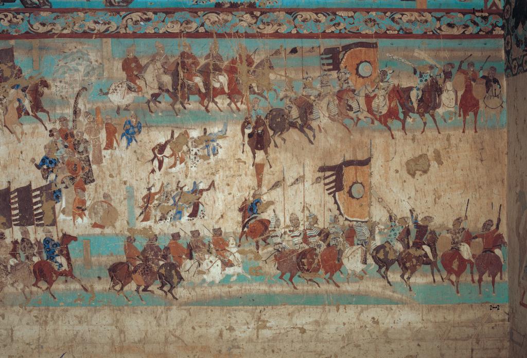 莫高窟第10窟马夫与马